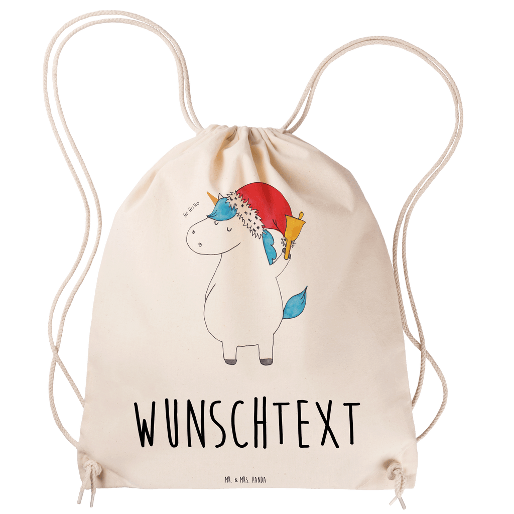 Personalisierter Sportbeutel Einhorn Weihnachtsmann Personalisierter Sportbeutel, Personalisierter Beutel, Personalisierte Sporttasche, Personalisierter Tasche, Personalisierter Stoffbeutel, Personalisierter Sportbeutel Kinder, Sportbeutel mit Namen, Turnbeutel mit Namen, Beutel mit Namen, Sporttasche mit Namen, Tasche mit Namen, Stoffbeutel mit Namen, Sportbeutel Kinder mit Namen, Wunschtext, Wunschnamen, Personalisierbar, Personalisierung, Einhorn, Einhörner, Einhorn Deko, Pegasus, Unicorn, Gin, Schokolade, Schoki, Weihnachten, Weihnachtsmann, Nikolaus, Wunschzettel, Wunschliste, Feenstaub