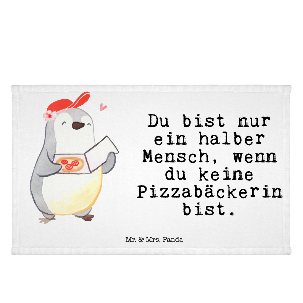 Handtuch Pizzabäckerin mit Herz Gästetuch, Reisehandtuch, Sport Handtuch, Frottier, Kinder Handtuch, Beruf, Ausbildung, Jubiläum, Abschied, Rente, Kollege, Kollegin, Geschenk, Schenken, Arbeitskollege, Mitarbeiter, Firma, Danke, Dankeschön, Lieferdienstmitarbeiterin, Pizzabäckerin, Pizzabotin, Pizzabringdienst, Lieferbringdienst