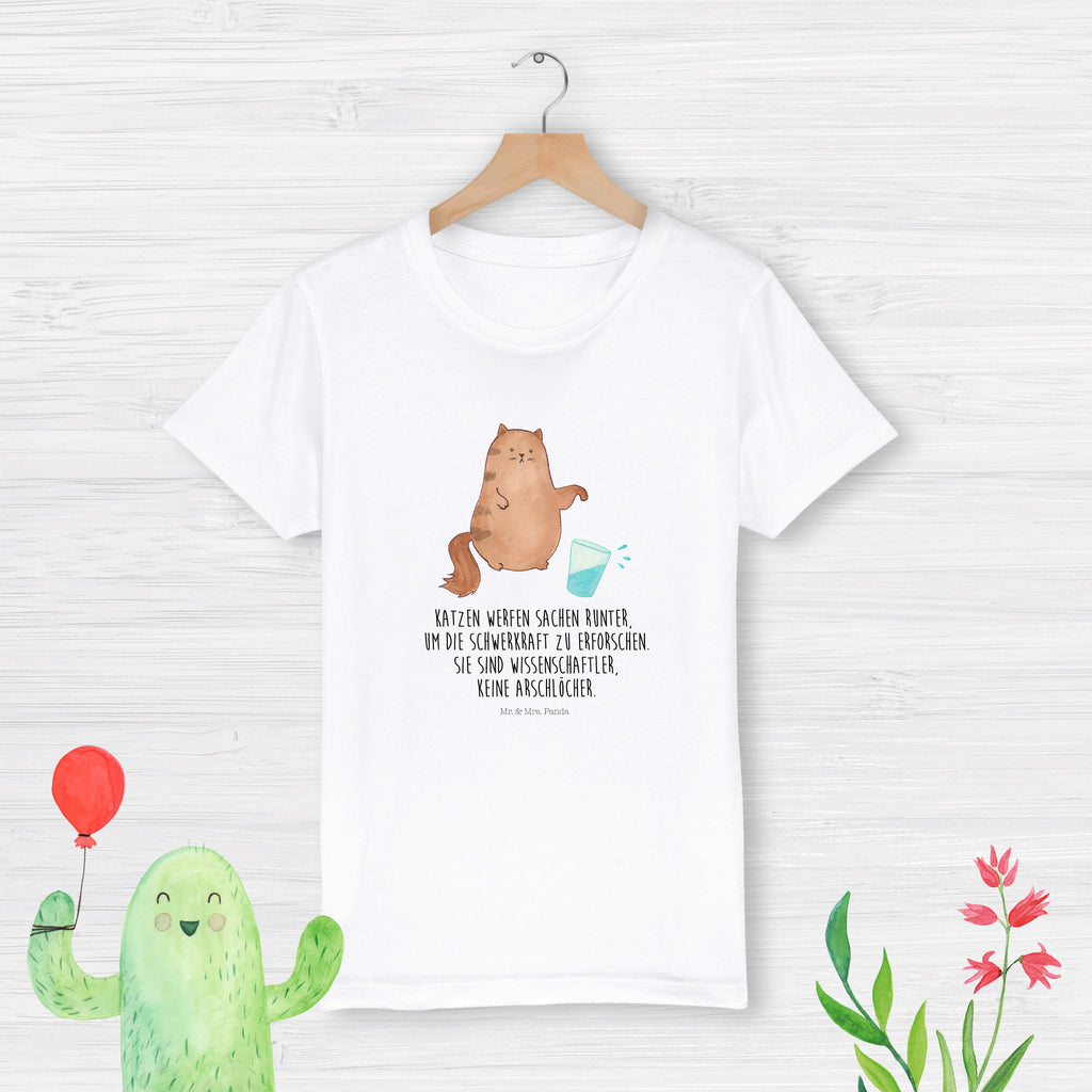 Organic Kinder T-Shirt Katze Wasserglas Kinder T-Shirt, Kinder T-Shirt Mädchen, Kinder T-Shirt Jungen, Katze, Katzenmotiv, Katzenfan, Katzendeko, Katzenfreund, Katzenliebhaber, Katzenprodukte, Katzenartikel, Katzenaccessoires, Katzensouvenirs, Katzenliebhaberprodukte, Katzenmotive, Katzen, Kater, Mietze, Cat, Cats, Katzenhalter, Katzenbesitzerin, Haustier, Wasser, Glas