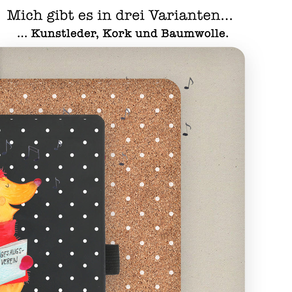 Baumwoll Notizbuch Fuchs Sänger Notizen, Eintragebuch, Tagebuch, Notizblock, Adressbuch, Journal, Kladde, Skizzenbuch, Notizheft, Schreibbuch, Schreibheft, Winter, Weihnachten, Weihnachtsdeko, Nikolaus, Advent, Heiligabend, Wintermotiv, Fuchs, Füchse, Sänger, Geschenk Sänger, Singen, Weihnachtslieder