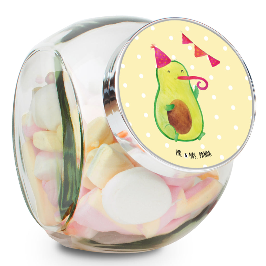 Bonbonglas Avocado Birthday Vorratsdose, Vorratsbehälter, Süßigkeitenglas, Süßigkeitendose, Kaffeedose, Müslidose, Teedose, Keksbehälter, Keksedose, Glasdose, Glasbälter, Vorratsglas, Küchenbehälter, Aufbewahrungsdose, Aufbewahungsglas, Gewürzdose, Küchenorganizer, Snackdose, Avocado, Veggie, Vegan, Gesund