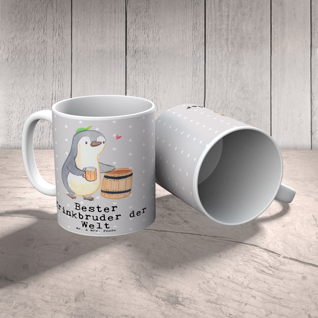 Tasse Pinguin Bester Trinkbruder der Welt Tasse, Kaffeetasse, Teetasse, Becher, Kaffeebecher, Teebecher, Keramiktasse, Porzellantasse, Büro Tasse, Geschenk Tasse, Tasse Sprüche, Tasse Motive, Kaffeetassen, Tasse bedrucken, Designer Tasse, Cappuccino Tassen, Schöne Teetassen, für, Dankeschön, Geschenk, Schenken, Geburtstag, Geburtstagsgeschenk, Geschenkidee, Danke, Bedanken, Mitbringsel, Freude machen, Geschenktipp, Trinkbruder, Trinkkumpel, Kumpel, Saufkumpane, Kumpane, Trinken, Party, Kleinigkeit