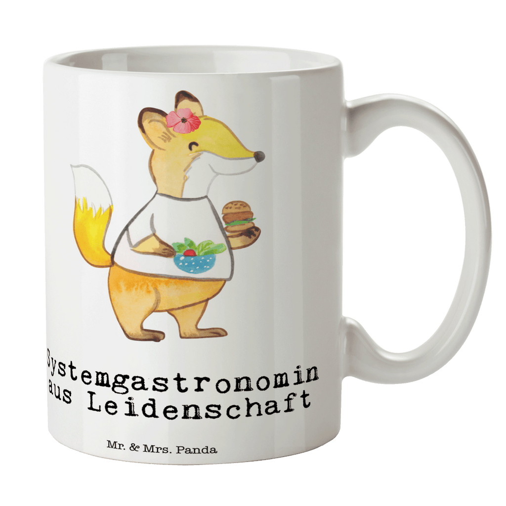 Tasse Systemgastronomin aus Leidenschaft Tasse, Kaffeetasse, Teetasse, Becher, Kaffeebecher, Teebecher, Keramiktasse, Porzellantasse, Büro Tasse, Geschenk Tasse, Tasse Sprüche, Tasse Motive, Kaffeetassen, Tasse bedrucken, Designer Tasse, Cappuccino Tassen, Schöne Teetassen, Beruf, Ausbildung, Jubiläum, Abschied, Rente, Kollege, Kollegin, Geschenk, Schenken, Arbeitskollege, Mitarbeiter, Firma, Danke, Dankeschön