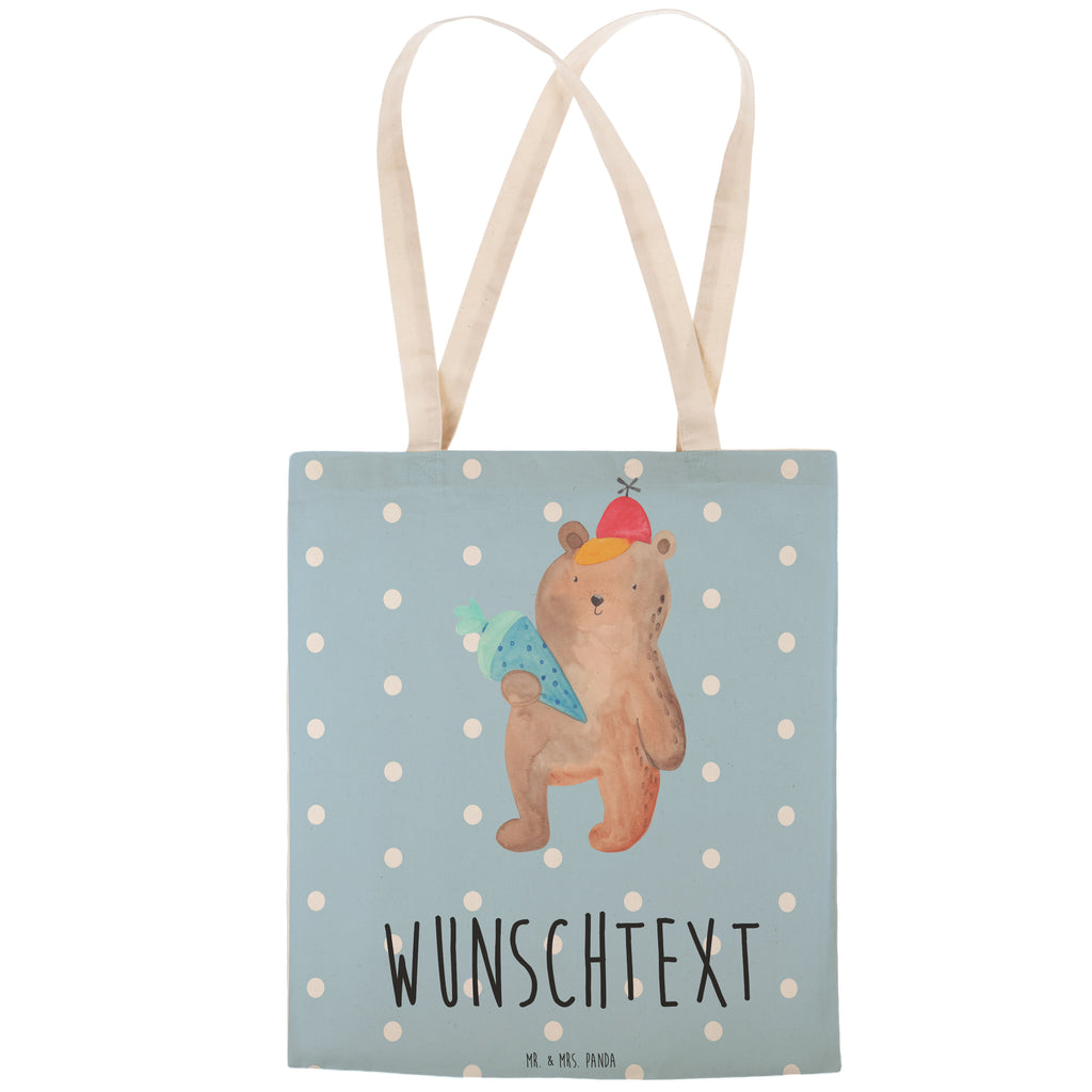 Personalisierte Einkaufstasche Bär mit Schultüte Personalisierte Tragetasche, Personalisierte Tasche, Personalisierter Beutel, Personalisierte Stofftasche, Personalisierte Baumwolltasche, Personalisierte Umhängetasche, Personalisierter Shopper, Personalisierte Einkaufstasche, Personalisierte Beuteltasche, Tragetasche mit Namen, Tasche mit Namen, Beutel mit Namen, Stofftasche mit Namen, Baumwolltasche mit Namen, Umhängetasche mit Namen, Shopper mit Namen, Einkaufstasche mit Namen, Beuteltasche, Wunschtext, Wunschnamen, Personalisierbar, Personalisierung, Bär, Teddy, Teddybär, Bär Motiv, Schultüte, Erster Schultag Geschenk, Einschulung Geschenk, Schule Geschenk, Grundschule, Schulanfang, Schulbeginn