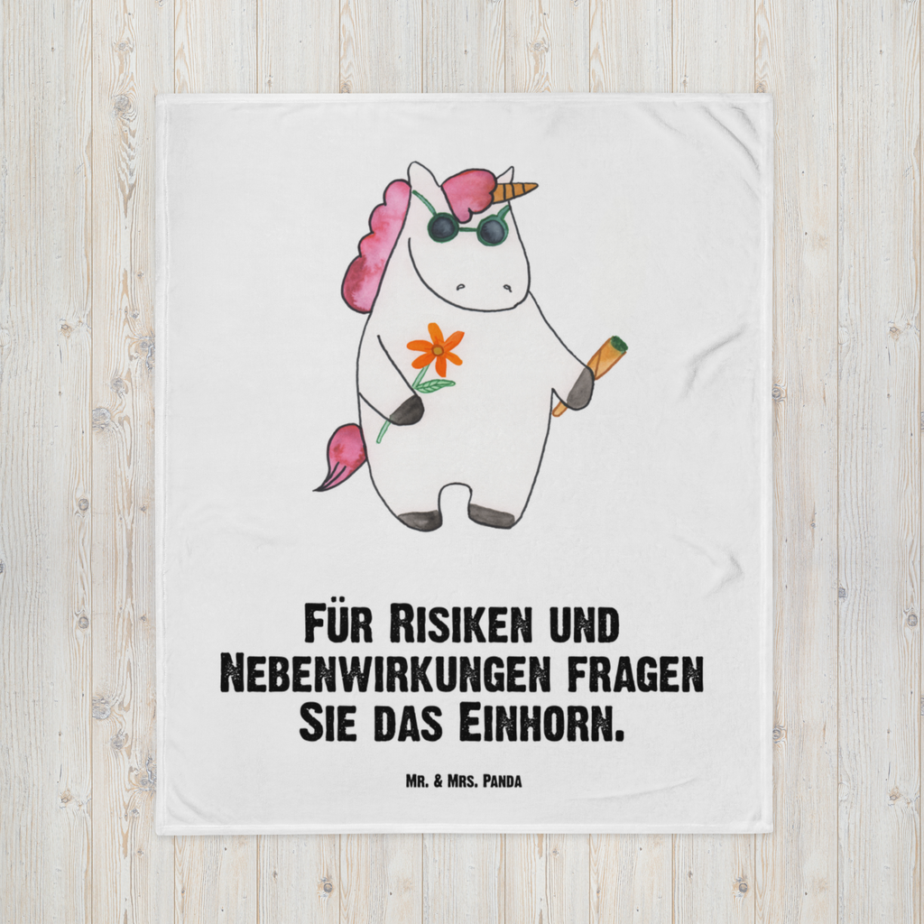 Kuscheldecke Einhorn Woodstock Decke, Wohndecke, Tagesdecke, Wolldecke, Sofadecke, Einhorn, Einhörner, Einhorn Deko, Pegasus, Unicorn, Kiffen, Joint, Zigarette, Alkohol, Party, Spaß. lustig, witzig, Woodstock