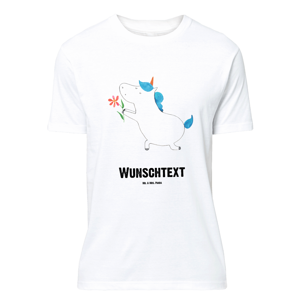 Personalisiertes T-Shirt Einhorn Blume T-Shirt Personalisiert, T-Shirt mit Namen, T-Shirt mit Aufruck, Männer, Frauen, Wunschtext, Bedrucken, Einhorn, Einhörner, Einhorn Deko, Pegasus, Unicorn, Liebe, Liebesbeweis, Antrag, Heiratsantrag, Verlobung, Ehepaar, Pärchen, Partner, Freund, Freundin, Ehe, heiraten