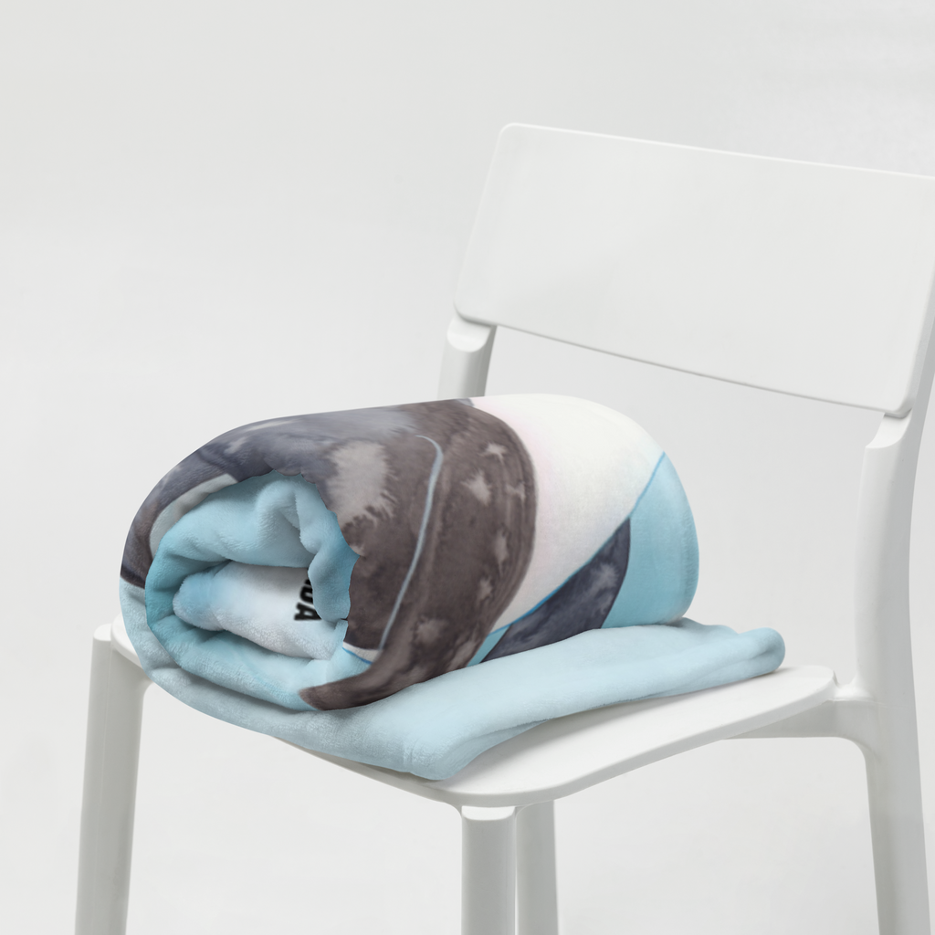 Kuscheldecke Orca Decke, Wohndecke, Tagesdecke, Wolldecke, Sofadecke, Meerestiere, Meer, Urlaub, Orca, Orcas, Killerwal, Wal, Möglichkeiten, Büro, Arbeit, Motivation, Selbstliebe, Neustart, Startup