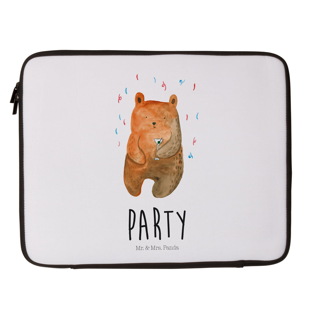 Notebook Tasche Bär Party Notebook Tasche, Laptop, Computertasche, Tasche, Notebook-Tasche, Notebook-Reisehülle, Notebook Schutz, Bär, Teddy, Teddybär, Geburtstag, Geburtstagsgeschenk, Geschenk, Party, Feiern, Abfeiern, Mitbringsel, Gute Laune, Lustig