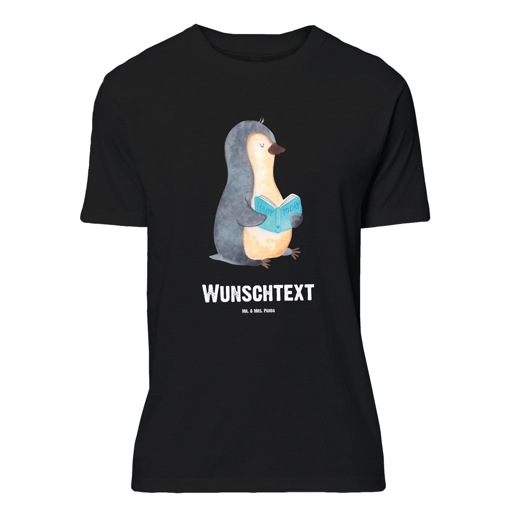 Personalisiertes T-Shirt Pinguin Buch T-Shirt, Shirt, Tshirt, Lustiges T-Shirt, T-Shirt mit Spruch, Party, Junggesellenabschied, Jubiläum, Geburstag, Herrn, Damen, Männer, Frauen, Schlafshirt, Nachthemd, Sprüche, Pinguin, Pinguine, Buch, Lesen, Bücherwurm, Nichtstun, Faulenzen, Ferien, Urlaub, Freizeit