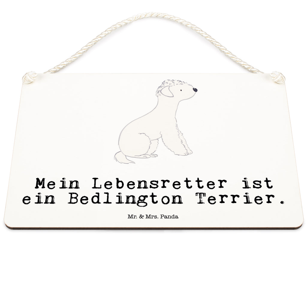 Deko Schild Bedlington Terrier Lebensretter Dekoschild, Deko Schild, Schild, Tür Schild, Türschild, Holzschild, Wandschild, Wanddeko, Hund, Hunderasse, Rassehund, Hundebesitzer, Geschenk, Tierfreund, Schenken, Welpe, Bedlington Terrier, Terrier