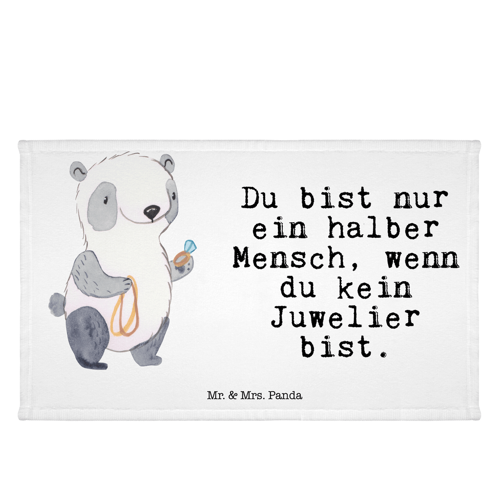 Handtuch Juwelier mit Herz Gästetuch, Reisehandtuch, Sport Handtuch, Frottier, Kinder Handtuch, Beruf, Ausbildung, Jubiläum, Abschied, Rente, Kollege, Kollegin, Geschenk, Schenken, Arbeitskollege, Mitarbeiter, Firma, Danke, Dankeschön, Juwelier, Goldschmied, Schmuckwarenhändler, Schmuckgeschäft, Eröffnung