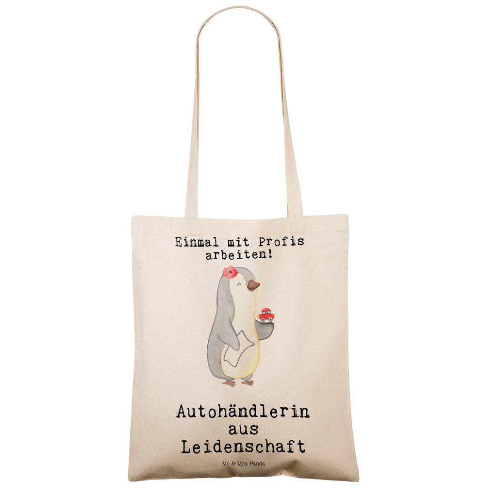 Tragetasche Autohändlerin aus Leidenschaft Beuteltasche, Beutel, Einkaufstasche, Jutebeutel, Stoffbeutel, Tasche, Shopper, Umhängetasche, Strandtasche, Schultertasche, Stofftasche, Tragetasche, Badetasche, Jutetasche, Einkaufstüte, Laptoptasche, Beruf, Ausbildung, Jubiläum, Abschied, Rente, Kollege, Kollegin, Geschenk, Schenken, Arbeitskollege, Mitarbeiter, Firma, Danke, Dankeschön, Autohändlerin, Eröffnung Autohaus, Autohandel, Gebrauchtwagenhändlerin, Autoverkäuferin