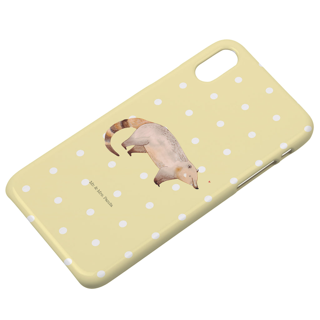 Handyhülle Nasenbär Handyhülle, Handycover, Cover, Handy, Hülle, Iphone 10, Iphone X, Tiermotive, Gute Laune, lustige Sprüche, Tiere, Nasenbär, Nasenbären, Rüsselbär, Bär