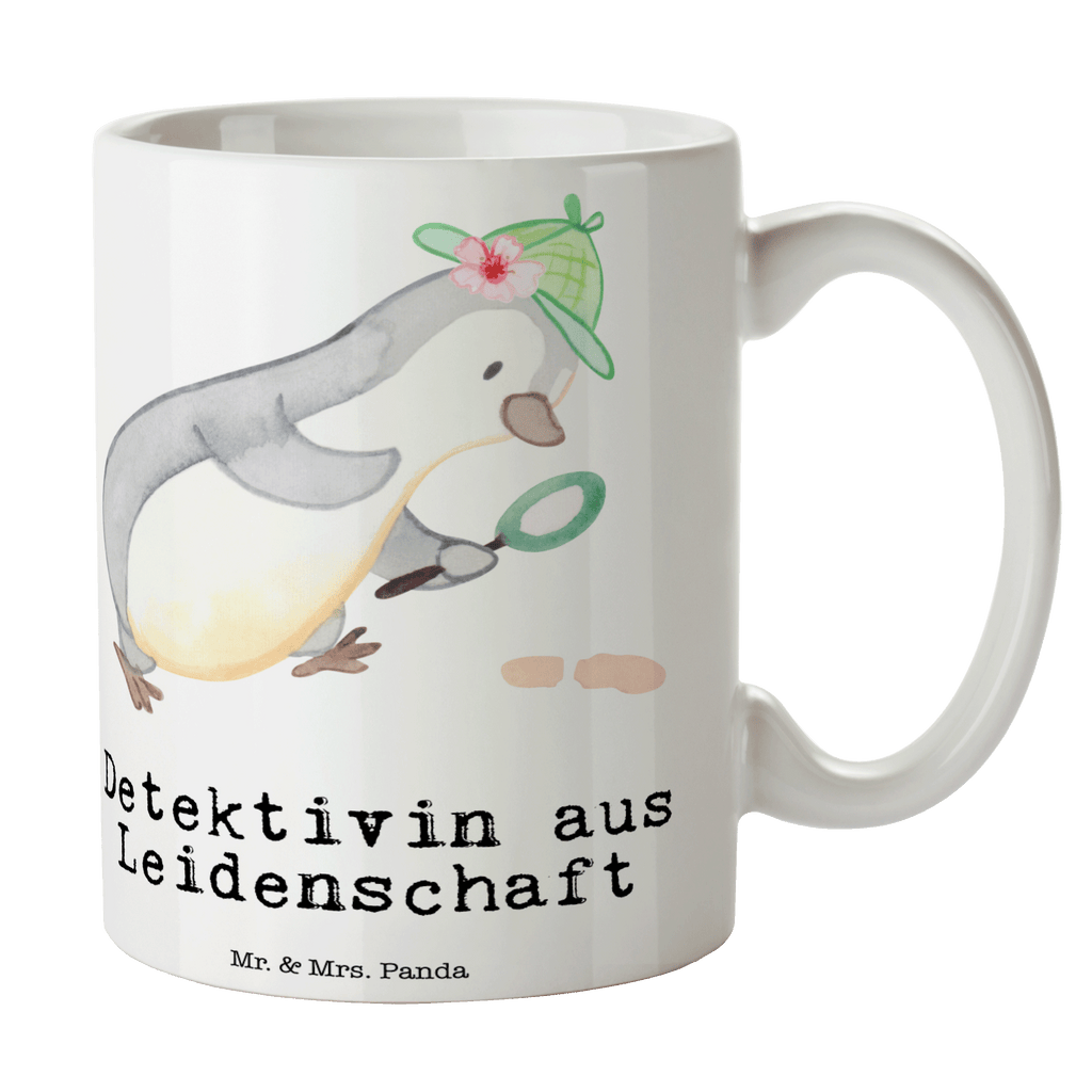 Tasse Detektivin aus Leidenschaft Tasse, Kaffeetasse, Teetasse, Becher, Kaffeebecher, Teebecher, Keramiktasse, Porzellantasse, Büro Tasse, Geschenk Tasse, Tasse Sprüche, Tasse Motive, Kaffeetassen, Tasse bedrucken, Designer Tasse, Cappuccino Tassen, Schöne Teetassen, Beruf, Ausbildung, Jubiläum, Abschied, Rente, Kollege, Kollegin, Geschenk, Schenken, Arbeitskollege, Mitarbeiter, Firma, Danke, Dankeschön, Detektivin, Ermittlerin, Agentin, Privatdetektei, Berufsdetektivin, Wirtschaftsdetektei, Detektivausbildung, Spurensuche