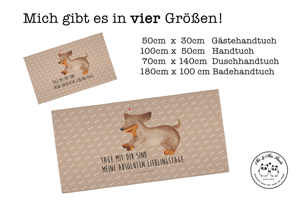 Handtuch Hund Dackel Handtuch, Badehandtuch, Badezimmer, Handtücher, groß, Kinder, Baby, Hund, Hundemotiv, Haustier, Hunderasse, Tierliebhaber, Hundebesitzer, Sprüche, Hunde, Dackel, Dachshund, happy dog