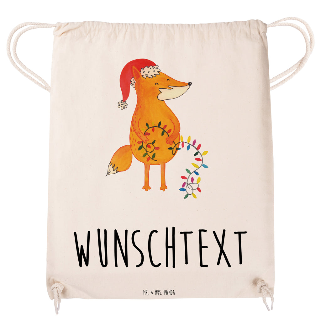 Personalisierter Sportbeutel Fuchs Weihnachten Personalisierter Sportbeutel, Personalisierter Beutel, Personalisierte Sporttasche, Personalisierter Tasche, Personalisierter Stoffbeutel, Personalisierter Sportbeutel Kinder, Sportbeutel mit Namen, Turnbeutel mit Namen, Beutel mit Namen, Sporttasche mit Namen, Tasche mit Namen, Stoffbeutel mit Namen, Sportbeutel Kinder  mit Namen, Wunschtext, Wunschnamen, Personalisierbar, Personalisierung, Winter, Weihnachten, Weihnachtsdeko, Nikolaus, Advent, Heiligabend, Wintermotiv, Fuchs, Füchse, Spruch schön, Geschenk Weihnachten, Weihnachtsmann, Weihnachtszeit