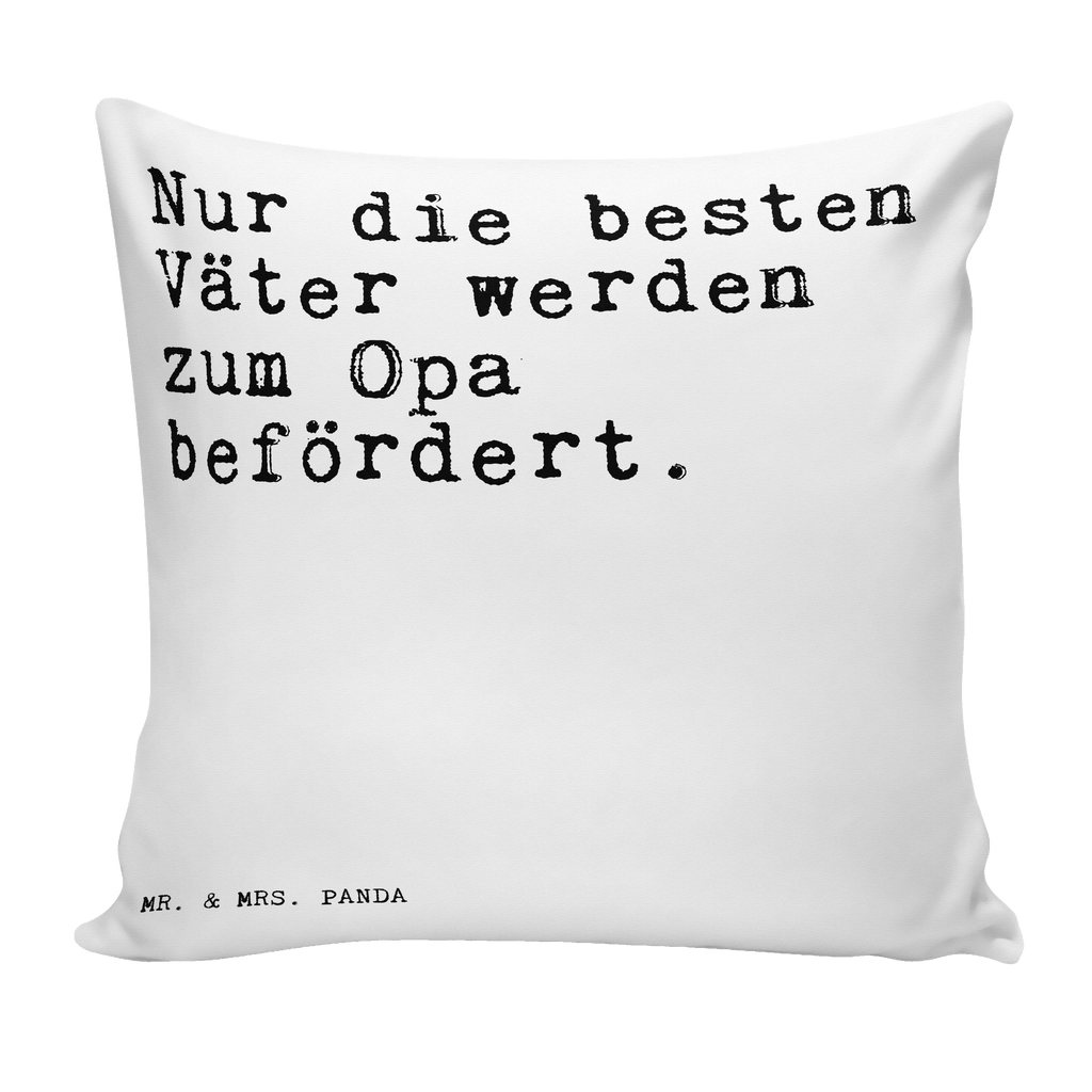 40x40 Kissen Sprüche und Zitate Nur die besten Väter werden zum Opa befördert. Kissenhülle, Kopfkissen, Sofakissen, Dekokissen, Motivkissen, Spruch, Sprüche, lustige Sprüche, Weisheiten, Zitate, Spruch Geschenke, Spruch Sprüche Weisheiten Zitate Lustig Weisheit Worte