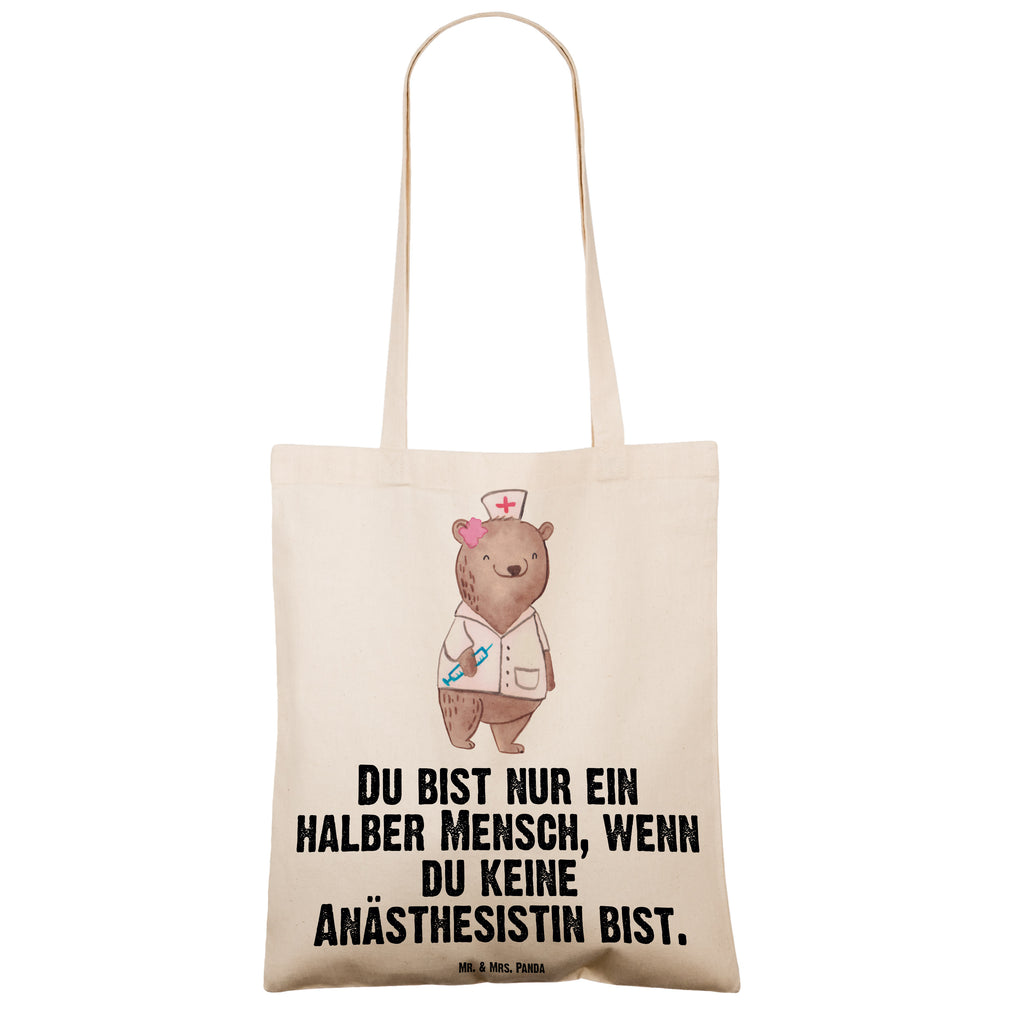 Tragetasche Anästhesistin mit Herz Beuteltasche, Beutel, Einkaufstasche, Jutebeutel, Stoffbeutel, Tasche, Shopper, Umhängetasche, Strandtasche, Schultertasche, Stofftasche, Tragetasche, Badetasche, Jutetasche, Einkaufstüte, Laptoptasche, Beruf, Ausbildung, Jubiläum, Abschied, Rente, Kollege, Kollegin, Geschenk, Schenken, Arbeitskollege, Mitarbeiter, Firma, Danke, Dankeschön, Anästhesistin, Narkoseärztin, Anästhesie, Krankenhaus, Studium