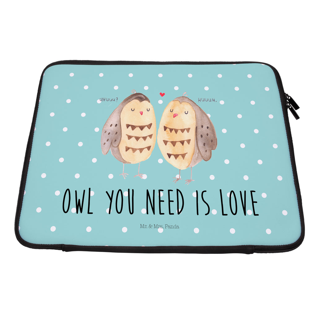 Notebook Tasche Eule Liebe Notebook Tasche, Laptop, Computertasche, Tasche, Notebook-Tasche, Notebook-Reisehülle, Notebook Schutz, Eule, Eule Deko, Liebe, Hochzeit Spruch, Owl, All you need is love, Liebe Spruch, Freundin Geschenk, Freund, Wortspiel lustig