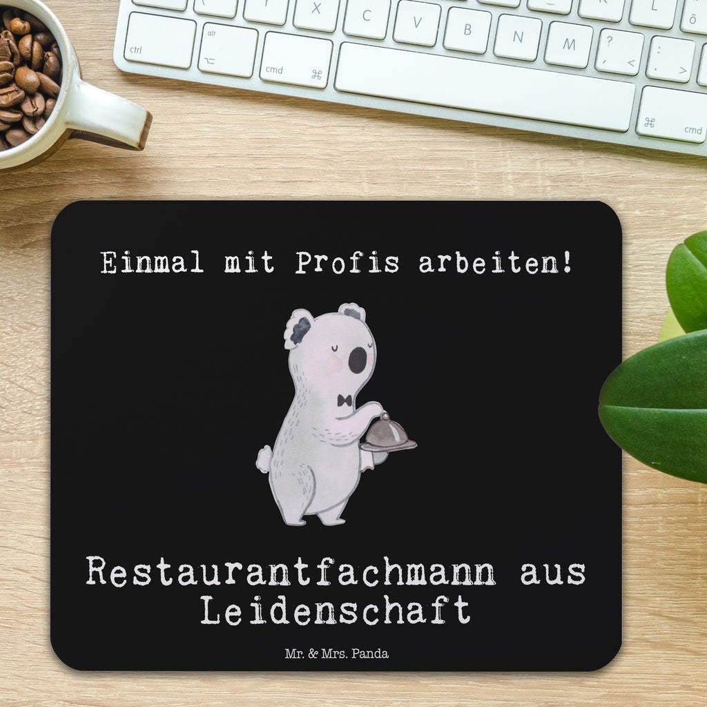 Mauspad Restaurantfachmann aus Leidenschaft Mousepad, Computer zubehör, Büroausstattung, PC Zubehör, Arbeitszimmer, Mauspad, Einzigartiges Mauspad, Designer Mauspad, Mausunterlage, Mauspad Büro, Beruf, Ausbildung, Jubiläum, Abschied, Rente, Kollege, Kollegin, Geschenk, Schenken, Arbeitskollege, Mitarbeiter, Firma, Danke, Dankeschön