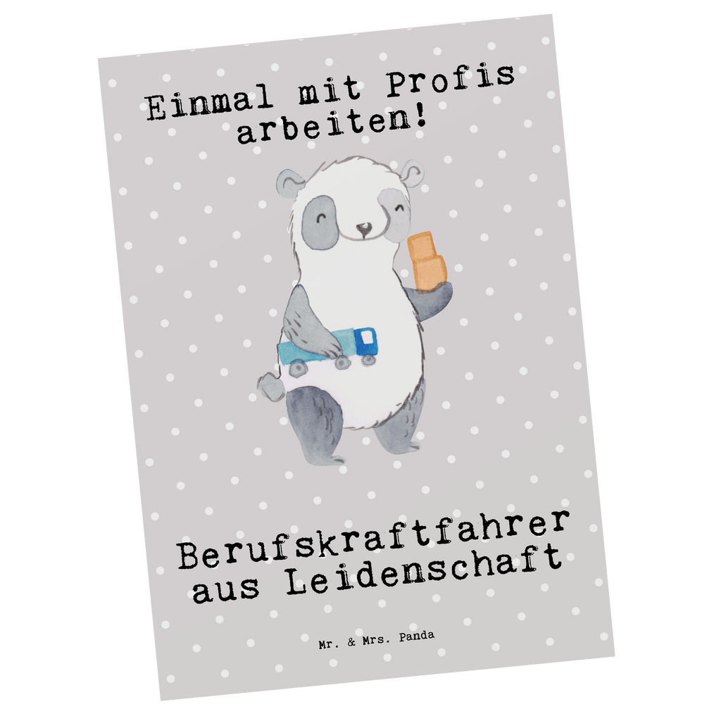 Postkarte Berufskraftfahrer aus Leidenschaft Postkarte, Karte, Geschenkkarte, Grußkarte, Einladung, Ansichtskarte, Geburtstagskarte, Einladungskarte, Dankeskarte, Ansichtskarten, Einladung Geburtstag, Einladungskarten Geburtstag, Beruf, Ausbildung, Jubiläum, Abschied, Rente, Kollege, Kollegin, Geschenk, Schenken, Arbeitskollege, Mitarbeiter, Firma, Danke, Dankeschön