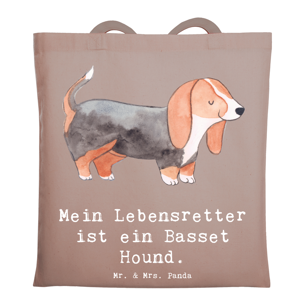 Tragetasche Basset Hound Lebensretter Beuteltasche, Beutel, Einkaufstasche, Jutebeutel, Stoffbeutel, Tasche, Shopper, Umhängetasche, Strandtasche, Schultertasche, Stofftasche, Tragetasche, Badetasche, Jutetasche, Einkaufstüte, Laptoptasche, Hund, Hunderasse, Rassehund, Hundebesitzer, Geschenk, Tierfreund, Schenken, Welpe, Basset Hound, Basset