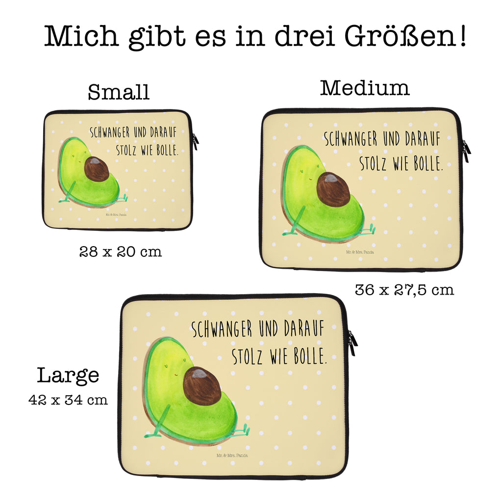 Notebook Tasche Avocado Schwangerschaft Notebook Tasche, Laptop, Computertasche, Tasche, Notebook-Tasche, Notebook-Reisehülle, Notebook Schutz, Avocado, Veggie, Vegan, Gesund, schwanger, Schwangerschaft, Babyparty, Babyshower