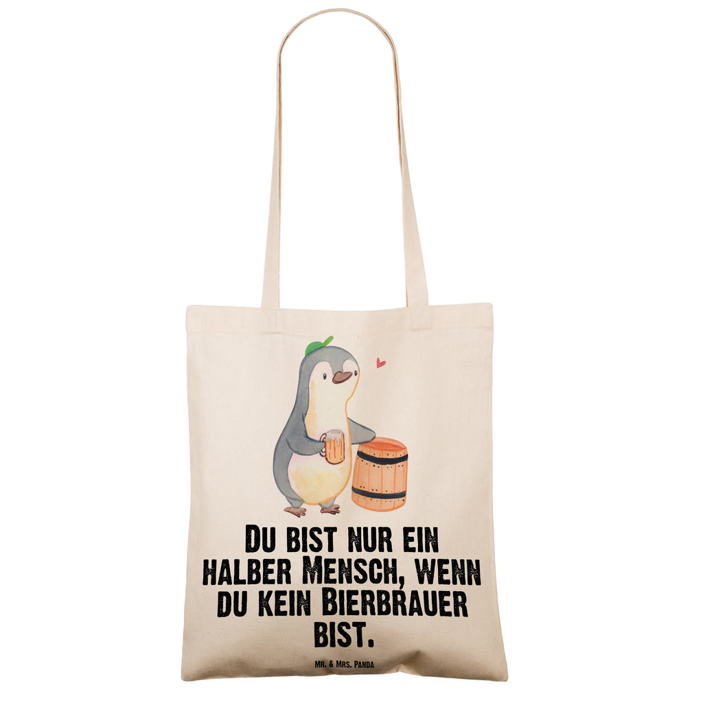 Tragetasche Bierbrauer mit Herz Beuteltasche, Beutel, Einkaufstasche, Jutebeutel, Stoffbeutel, Tasche, Shopper, Umhängetasche, Strandtasche, Schultertasche, Stofftasche, Tragetasche, Badetasche, Jutetasche, Einkaufstüte, Laptoptasche, Beruf, Ausbildung, Jubiläum, Abschied, Rente, Kollege, Kollegin, Geschenk, Schenken, Arbeitskollege, Mitarbeiter, Firma, Danke, Dankeschön, Bierbrauer, Biertrinker, Bierkenner, Biergeschenk, Hobbybrauen, Heimbrauen, Selbstbrauen, Bierliebe, Bierfass