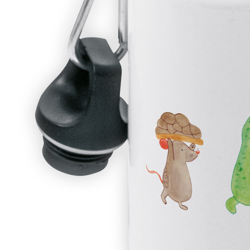 Kindertrinkflasche Schildkröte Maus Kindertrinkflasche, Kinder Trinkflasche, Trinkflasche, Flasche, Kinderflasche, Kinder, Kids, Kindergarten Flasche, Grundschule, Jungs, Mädchen, Schildkröte, Maus, Freunde, Freundinnen, beste Freunde, beste Freundinnen