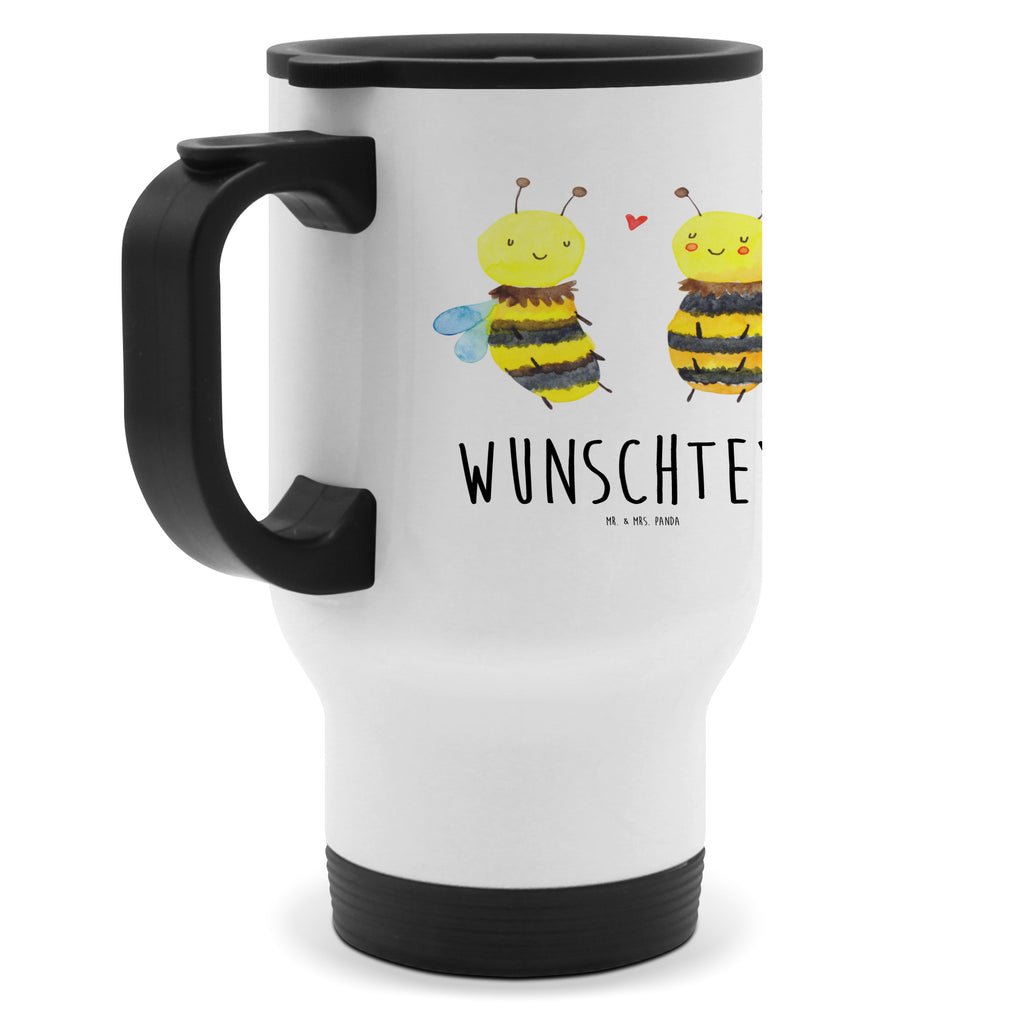 Personalisierter Thermobecher Biene Verliebt Personalisierter Thermobecher, Personalisierter To Go Becher, Personalisierte Thermotasse, Personalisierter Kaffeebecher, Personalisierter Isolierbecher, Thermobecher personalisieren, Thermobecher mit Namen, Thermobecher selbst gestalten, Wunschname, Spülmaschinenfest, Bedrucken, Isolierbecher mit Namen, Isolierbecher selbst gestalten, Thermotasse personalisieren, Thermotasse mit Namen, Biene, Wespe, Hummel