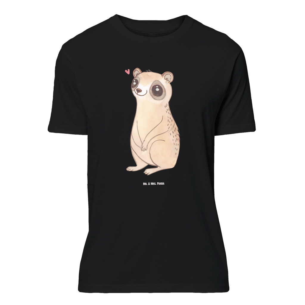 T-Shirt Standard Plumplori Glücklich T-Shirt, Shirt, Tshirt, Lustiges T-Shirt, T-Shirt mit Spruch, Party, Junggesellenabschied, Jubiläum, Geburstag, Herrn, Damen, Männer, Frauen, Schlafshirt, Nachthemd, Sprüche, Tiermotive, Gute Laune, lustige Sprüche, Tiere, Plumplori, Niedlich, Glück