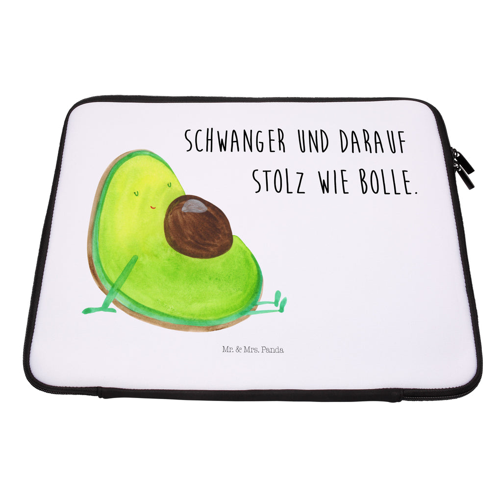 Notebook Tasche Avocado Schwangerschaft Notebook Tasche, Laptop, Computertasche, Tasche, Notebook-Tasche, Notebook-Reisehülle, Notebook Schutz, Avocado, Veggie, Vegan, Gesund, schwanger, Schwangerschaft, Babyparty, Babyshower