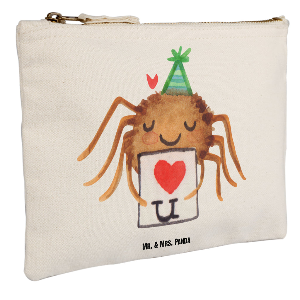 Schminktasche Spinne Agathe Brief Schminktasche, Kosmetiktasche, Kosmetikbeutel, Stiftemäppchen, Etui, Federmappe, Makeup, XXL, Schminketui, Kosmetiketui, Schlamperetui, Spinne Agathe, Spinne, Agathe, Videos, Merchandise, Liebesbeweis, Ich Liebe dich, Heiratsantrag, Verliebt, Liebespaar, Liebesgeschenk, Treuebeweis, Treuetest