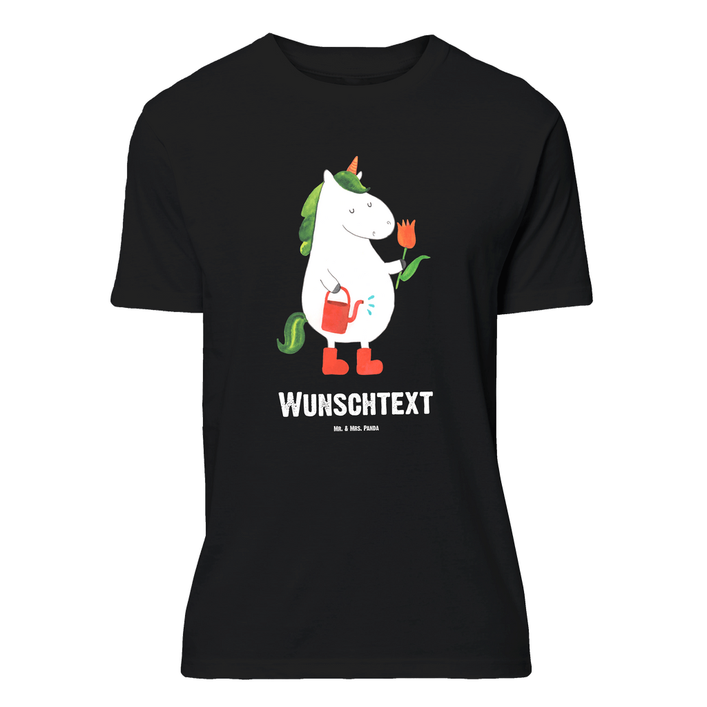 Personalisiertes T-Shirt Einhorn Gärtner T-Shirt Personalisiert, T-Shirt mit Namen, T-Shirt mit Aufruck, Männer, Frauen, Wunschtext, Bedrucken, Einhorn, Einhörner, Einhorn Deko, Pegasus, Unicorn, Luftballon, Gießkanne, Giesskanne, Lebenslust, Freude, Blume, Freundin, Garten, Stiefel