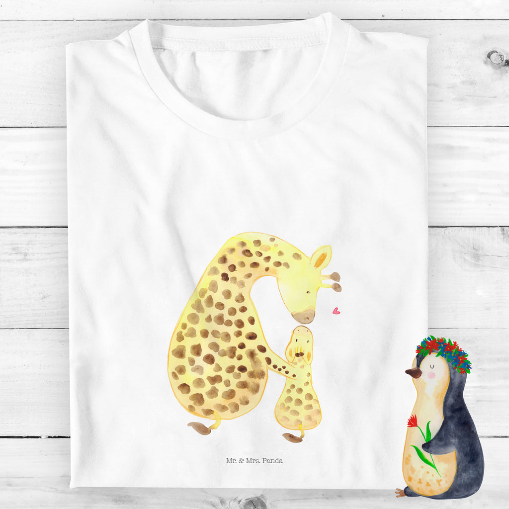 Organic Kinder T-Shirt Giraffe Kind Kinder T-Shirt, Kinder T-Shirt Mädchen, Kinder T-Shirt Jungen, Afrika, Wildtiere, Giraffe, Kind, Mutter, Mama, Tochter, Sohn, Lieblingsmensch