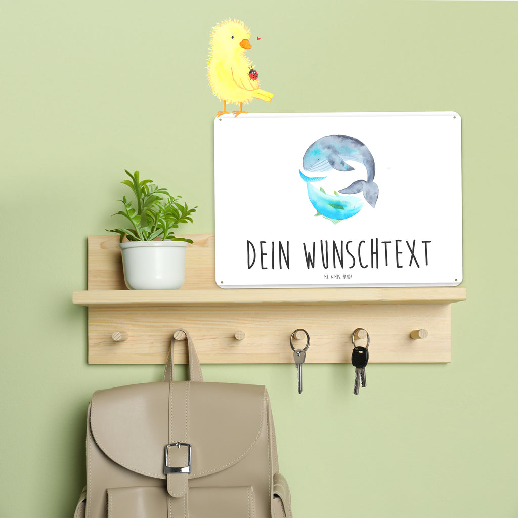 Personalisiertes Blechschild Walfisch Thunfisch Blechschild, Metallschild, Geschenk Schild, Schild, Magnet-Metall-Schild, Deko Schild, Wandschild, Wand-Dekoration, Türschild, Tiermotive, Gute Laune, lustige Sprüche, Tiere, Wal, Wahl, Tunfisch, Wortwitz lustig, Spruch lustig, Flachwitz, Witz, Spruch des Tages, Flachwitz Geschenk