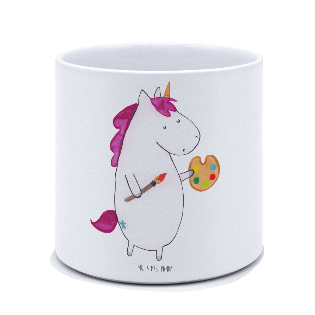 XL Blumentopf Einhorn Künstler Bumentopf, Xl Blumentopf, Blumentopf Gross, Übertopf, Pflanztopf, Keramiktopf, Kräutertopf, Topf, Pflanzkübel, Blumenübertopf, Einhorn, Einhörner, Einhorn Deko, Pegasus, Unicorn, Englisch, Künstler, Artist, Malen, Zeichnen, Welt, Farbe, Stift, Pinsel, Geschenk, Maler