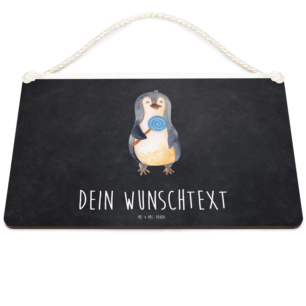 Personalisiertes Deko Schild Pinguin Lolli Dekoschild, Deko Schild, Schild, Tür Schild, Türschild, Holzschild, Wandschild, Wanddeko, Pinguin, Pinguine, Lolli, Süßigkeiten, Blödsinn, Spruch, Rebell, Gauner, Ganove, Rabauke