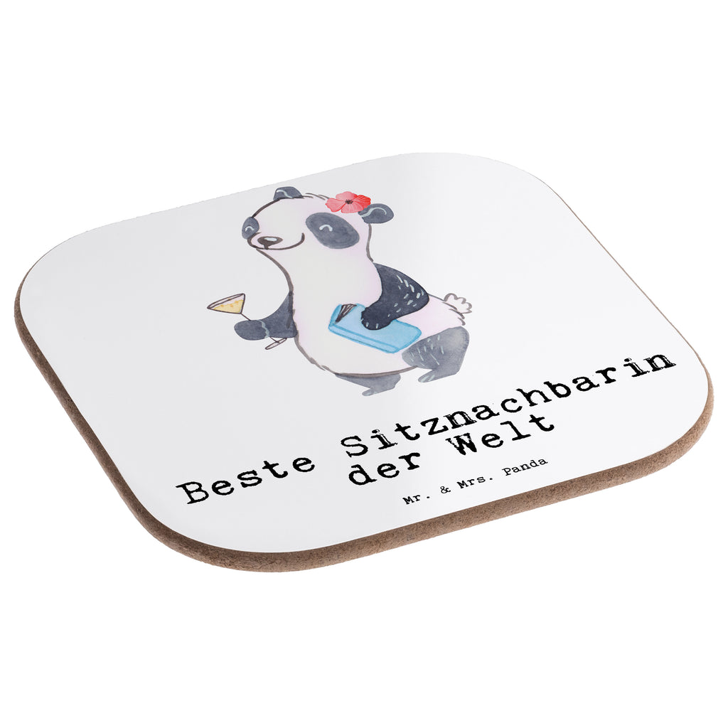 Quadratische Untersetzer Panda Beste Sitznachbarin der Welt Untersetzer, Bierdeckel, Glasuntersetzer, Untersetzer Gläser, Getränkeuntersetzer, Untersetzer aus Holz, Untersetzer für Gläser, Korkuntersetzer, Untersetzer Holz, Holzuntersetzer, Tassen Untersetzer, Untersetzer Design, für, Dankeschön, Geschenk, Schenken, Geburtstag, Geburtstagsgeschenk, Geschenkidee, Danke, Bedanken, Mitbringsel, Freude machen, Geschenktipp, Sitznachbarin, Stuhlnachbar, Mitschülerin, Nachbarin, Uni, Universität, Seminar, Kommilitone, Tischnachbar, Schule, Mitstudentin, Hochschule, Beste Sitznachbarin der Welt, Weltbeste Sitznachbarin