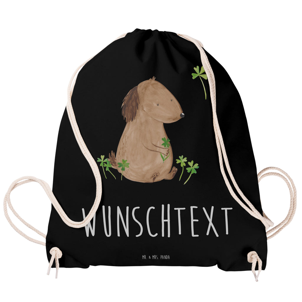 Personalisierter Sportbeutel Hund Kleeblatt Personalisierter Sportbeutel, Personalisierter Beutel, Personalisierte Sporttasche, Personalisierter Tasche, Personalisierter Stoffbeutel, Personalisierter Sportbeutel Kinder, Sportbeutel mit Namen, Turnbeutel mit Namen, Beutel mit Namen, Sporttasche mit Namen, Tasche mit Namen, Stoffbeutel mit Namen, Sportbeutel Kinder mit Namen, Wunschtext, Wunschnamen, Personalisierbar, Personalisierung, Hund, Hundemotiv, Haustier, Hunderasse, Tierliebhaber, Hundebesitzer, Sprüche, Kleeblatt, Glück, Tagträume, Motivation, Neuanfang, Geschenk, Glücksbringer, Selbstliebe, Achtsamkeit