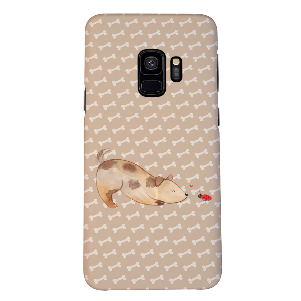 Handyhülle Hund Marienkäfer Samsung Galaxy S9, Handyhülle, Smartphone Hülle, Handy Case, Handycover, Hülle, Hund, Hundemotiv, Haustier, Hunderasse, Tierliebhaber, Hundebesitzer, Sprüche, Hunde, Hundespruch, Marienkäfer, Mischling, Mischlinghund