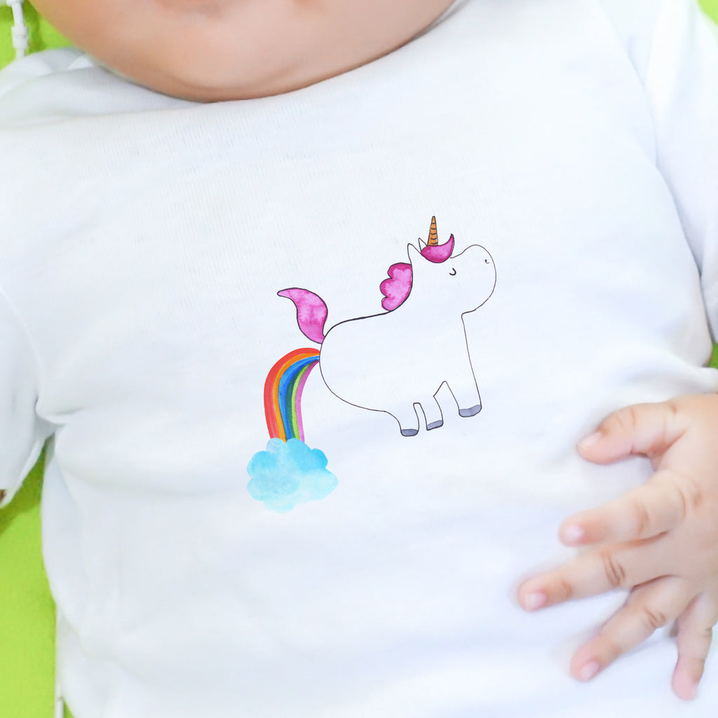 Organic Baby Shirt Einhorn Pupsen Baby T-Shirt, Jungen Baby T-Shirt, Mädchen Baby T-Shirt, Shirt, Einhorn, Einhörner, Einhorn Deko, Pegasus, Unicorn, Pups, Regenbogen, Glitzer, Einhornpower, Erwachsenwerden, Spaß, lustig, Freundin