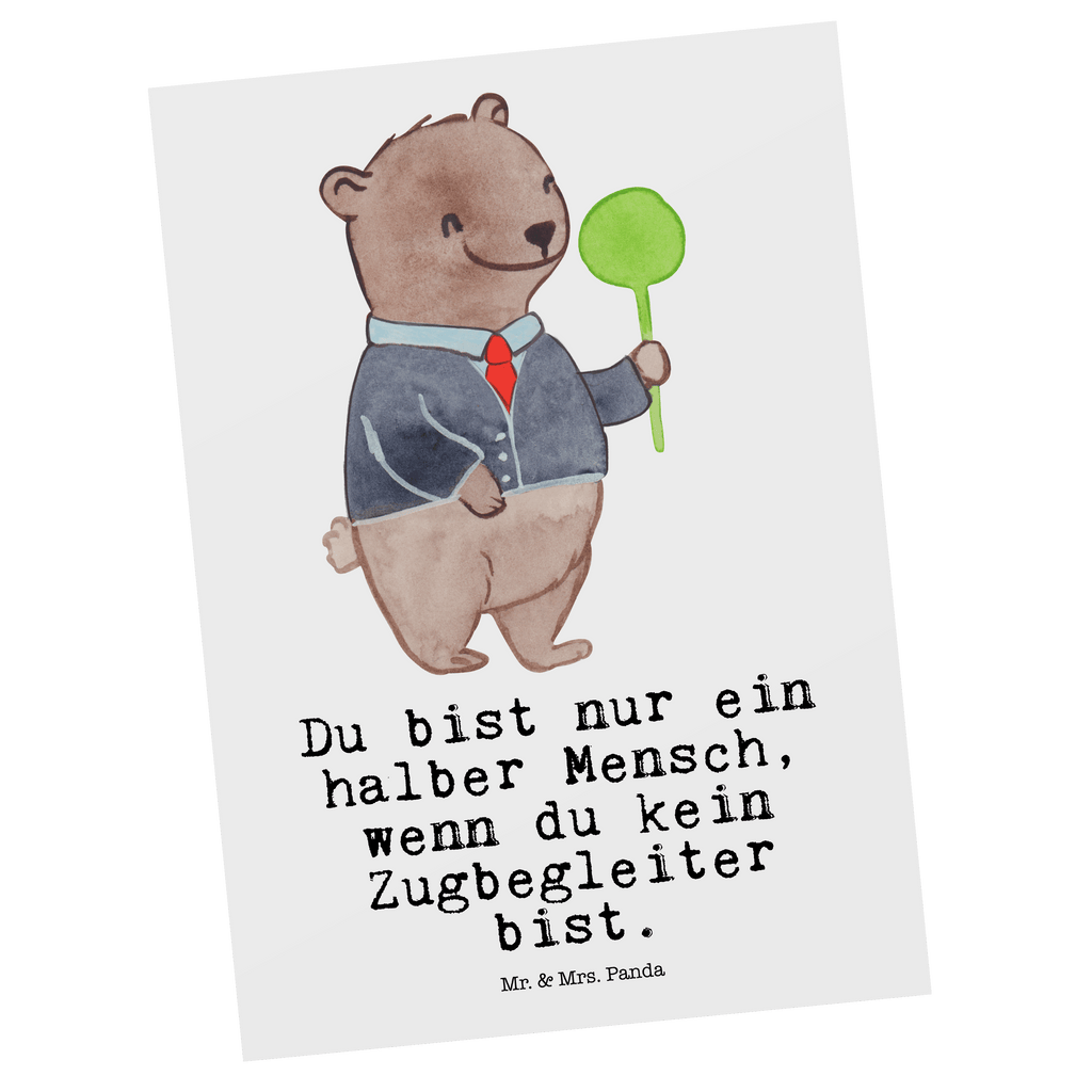 Postkarte Zugbegleiter mit Herz Postkarte, Karte, Geschenkkarte, Grußkarte, Einladung, Ansichtskarte, Geburtstagskarte, Einladungskarte, Dankeskarte, Ansichtskarten, Einladung Geburtstag, Einladungskarten Geburtstag, Beruf, Ausbildung, Jubiläum, Abschied, Rente, Kollege, Kollegin, Geschenk, Schenken, Arbeitskollege, Mitarbeiter, Firma, Danke, Dankeschön