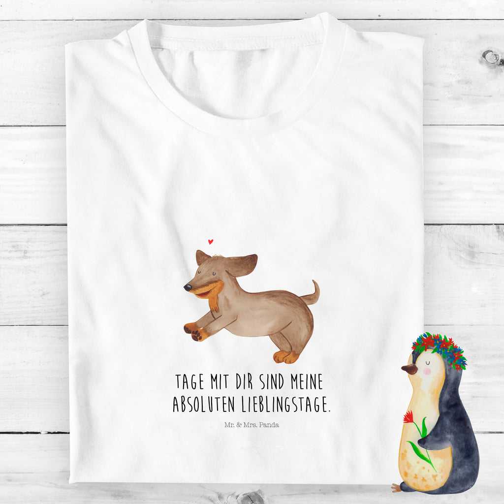 Organic Kinder T-Shirt Hund Dackel Kinder T-Shirt, Kinder T-Shirt Mädchen, Kinder T-Shirt Jungen, Hund, Hundemotiv, Haustier, Hunderasse, Tierliebhaber, Hundebesitzer, Sprüche, Hunde, Dackel, Dachshund, happy dog