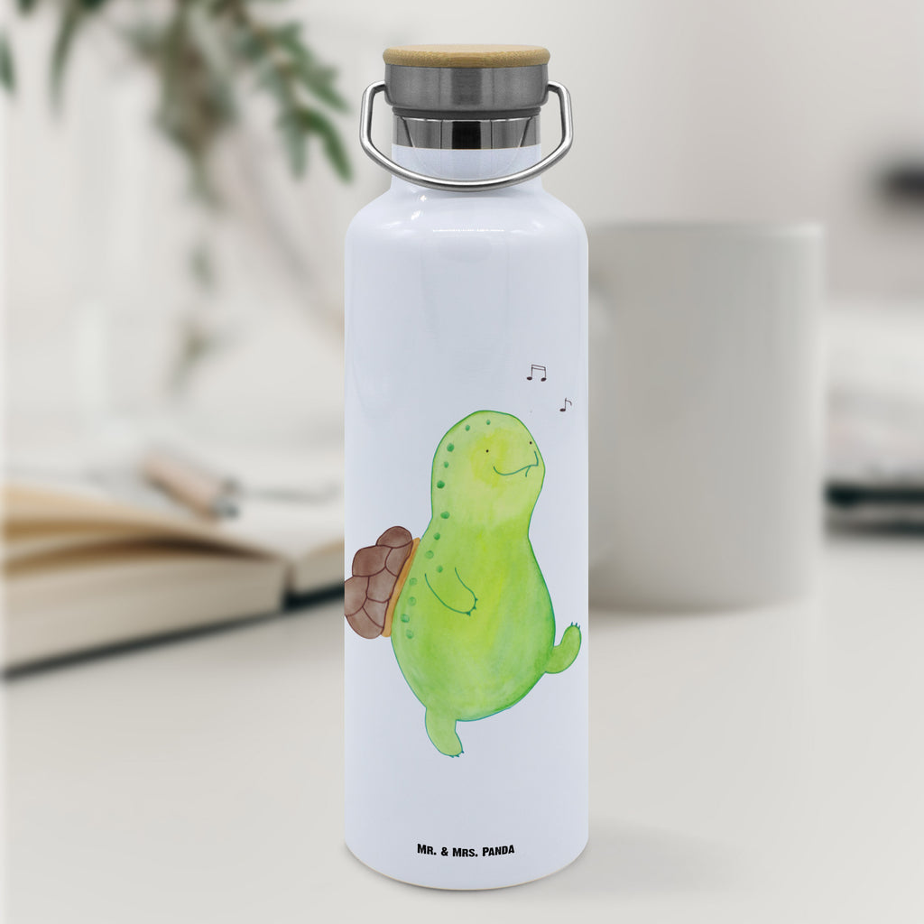 Trinkflasche Schildkröte Pfeifen Thermosflasche, Isolierflasche, Edelstahl, Trinkflasche, isoliert, Wamrhaltefunktion, Sportflasche, Flasche zum Sport, Sportlerflasche, Schildkröte, Schildi, Schildkröten, fröhlich, Glück, Motivation, Lebensfreude, Depression, Trennung, Neuanfang