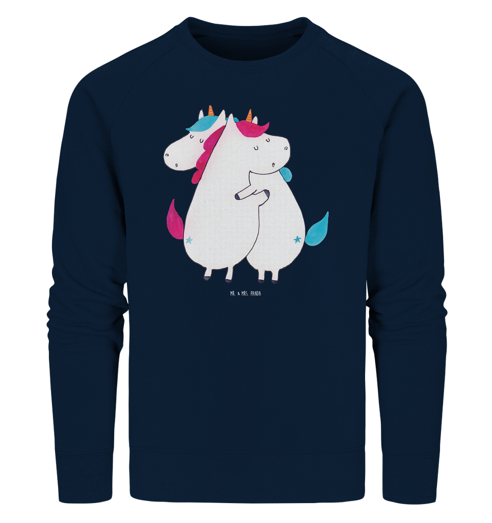 Organic Pullover Einhörner Umarmen Pullover, Pullover Männer, Pullover Frauen, Sweatshirt, Sweatshirt Männer, Sweatshirt Frauen, Unisex, Einhorn, Einhörner, Einhorn Deko, Pegasus, Unicorn, Freundinnen, Freundin, BFF, Schwester, Schwestern, Familie, Geschwister, Sister, Liebe