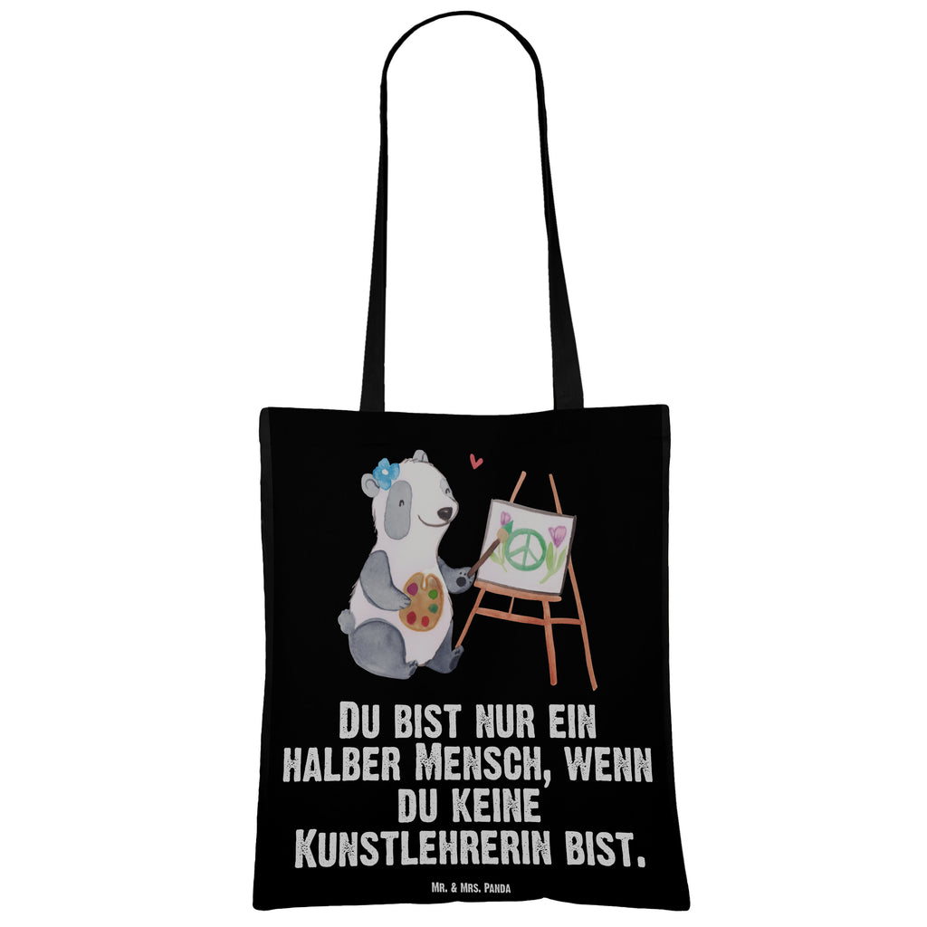 Tragetasche Kunstlehrerin mit Herz Beuteltasche, Beutel, Einkaufstasche, Jutebeutel, Stoffbeutel, Tasche, Shopper, Umhängetasche, Strandtasche, Schultertasche, Stofftasche, Tragetasche, Badetasche, Jutetasche, Einkaufstüte, Laptoptasche, Beruf, Ausbildung, Jubiläum, Abschied, Rente, Kollege, Kollegin, Geschenk, Schenken, Arbeitskollege, Mitarbeiter, Firma, Danke, Dankeschön, Kunstlehrerin, Kunstunterricht, Kunstschule