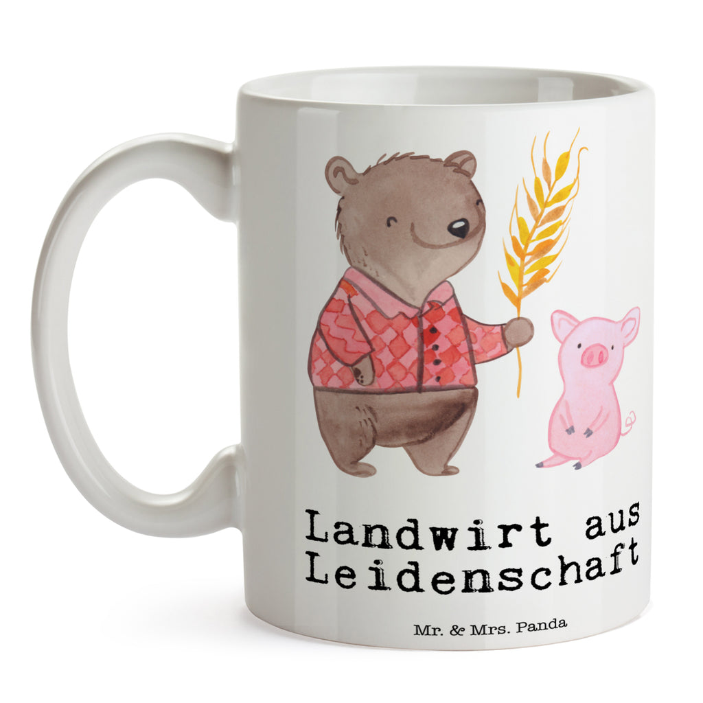 Tasse Landwirt aus Leidenschaft Tasse, Kaffeetasse, Teetasse, Becher, Kaffeebecher, Teebecher, Keramiktasse, Porzellantasse, Büro Tasse, Geschenk Tasse, Tasse Sprüche, Tasse Motive, Kaffeetassen, Tasse bedrucken, Designer Tasse, Cappuccino Tassen, Schöne Teetassen, Beruf, Ausbildung, Jubiläum, Abschied, Rente, Kollege, Kollegin, Geschenk, Schenken, Arbeitskollege, Mitarbeiter, Firma, Danke, Dankeschön, Landwirt; Bauer, Tierwirt, Agronom, Farmer, Bauernhof