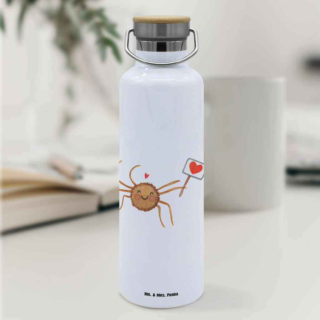 Trinkflasche Spinne Agathe Motivation Thermosflasche, Isolierflasche, Edelstahl, Trinkflasche, isoliert, Wamrhaltefunktion, Sportflasche, Flasche zum Sport, Sportlerflasche, Spinne Agathe, Spinne, Agathe, Videos, Merchandise, Motivation, Glück, Liebe, Vertrauen, Dankeschön