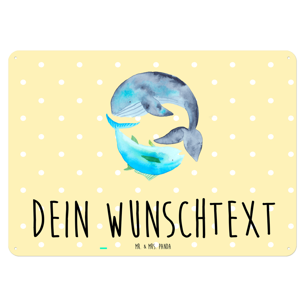 Personalisiertes Blechschild Walfisch Thunfisch Blechschild, Metallschild, Geschenk Schild, Schild, Magnet-Metall-Schild, Deko Schild, Wandschild, Wand-Dekoration, Türschild, Tiermotive, Gute Laune, lustige Sprüche, Tiere, Wal, Wahl, Tunfisch, Wortwitz lustig, Spruch lustig, Flachwitz, Witz, Spruch des Tages, Flachwitz Geschenk